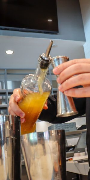 Measuring Out A Cocktail