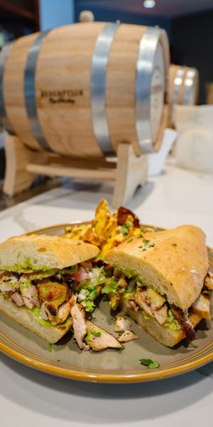 Sandwich And Cask